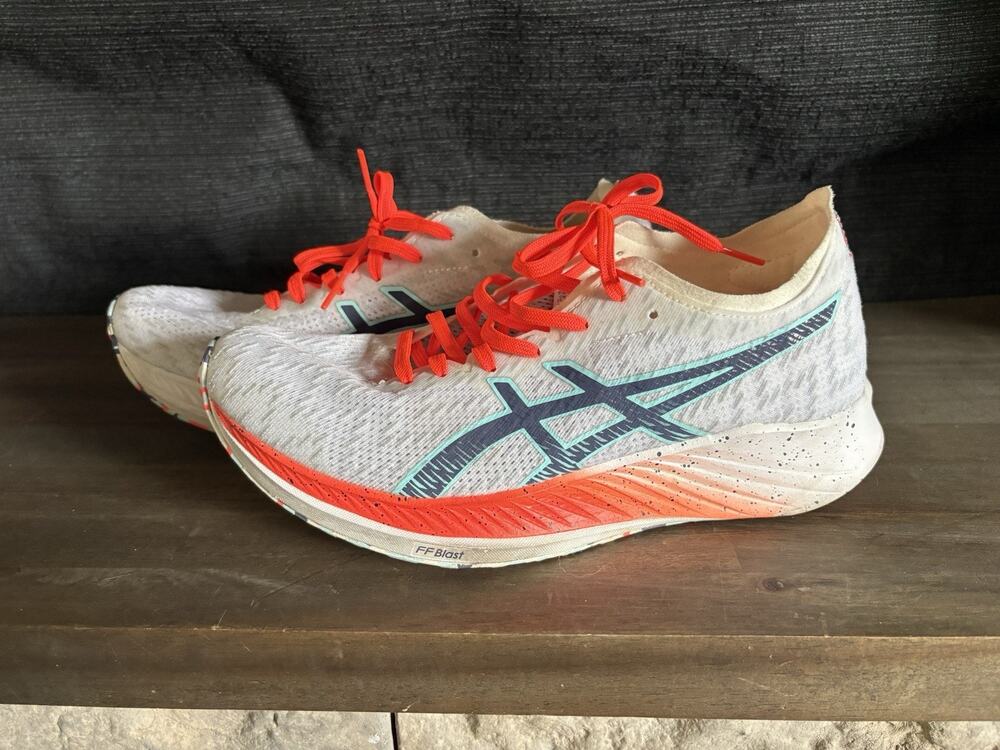 ASICS Women's Magic Speed Running Shoes Celebration Of Sport Colorway Size 9